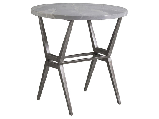 Artistica Home Signature Designs Cirro Round End Table ACCENT TABLES