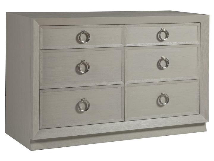 American Home Furniture | Artistica Home  - Signature Designs Zeitgeist White Double Dresser