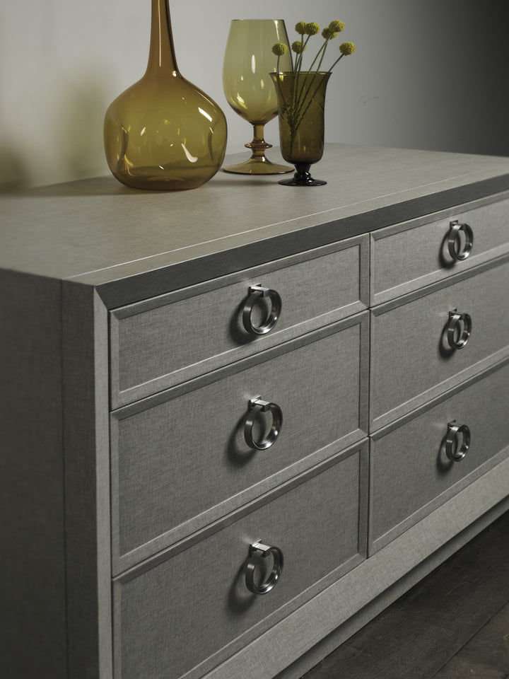 American Home Furniture | Artistica Home  - Signature Designs Zeitgeist Linen Double Dresser