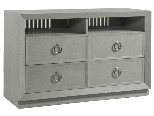 Artistica Home Signature Designs Zeitgeist Linen Media Console MEDIA + TV STANDS