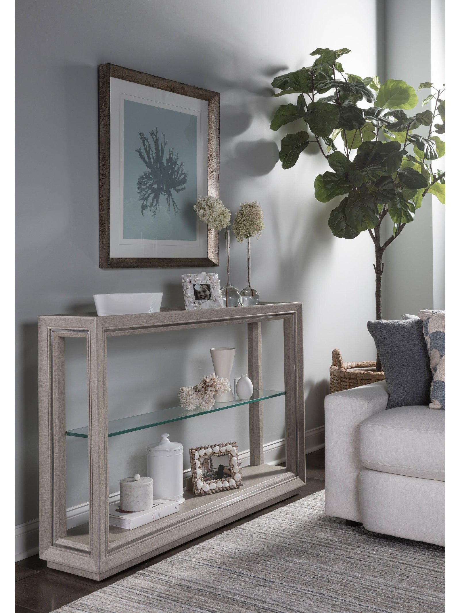 Artistica Home Signature Designs Zeitgeist Linen Console CONSOLE TABLES