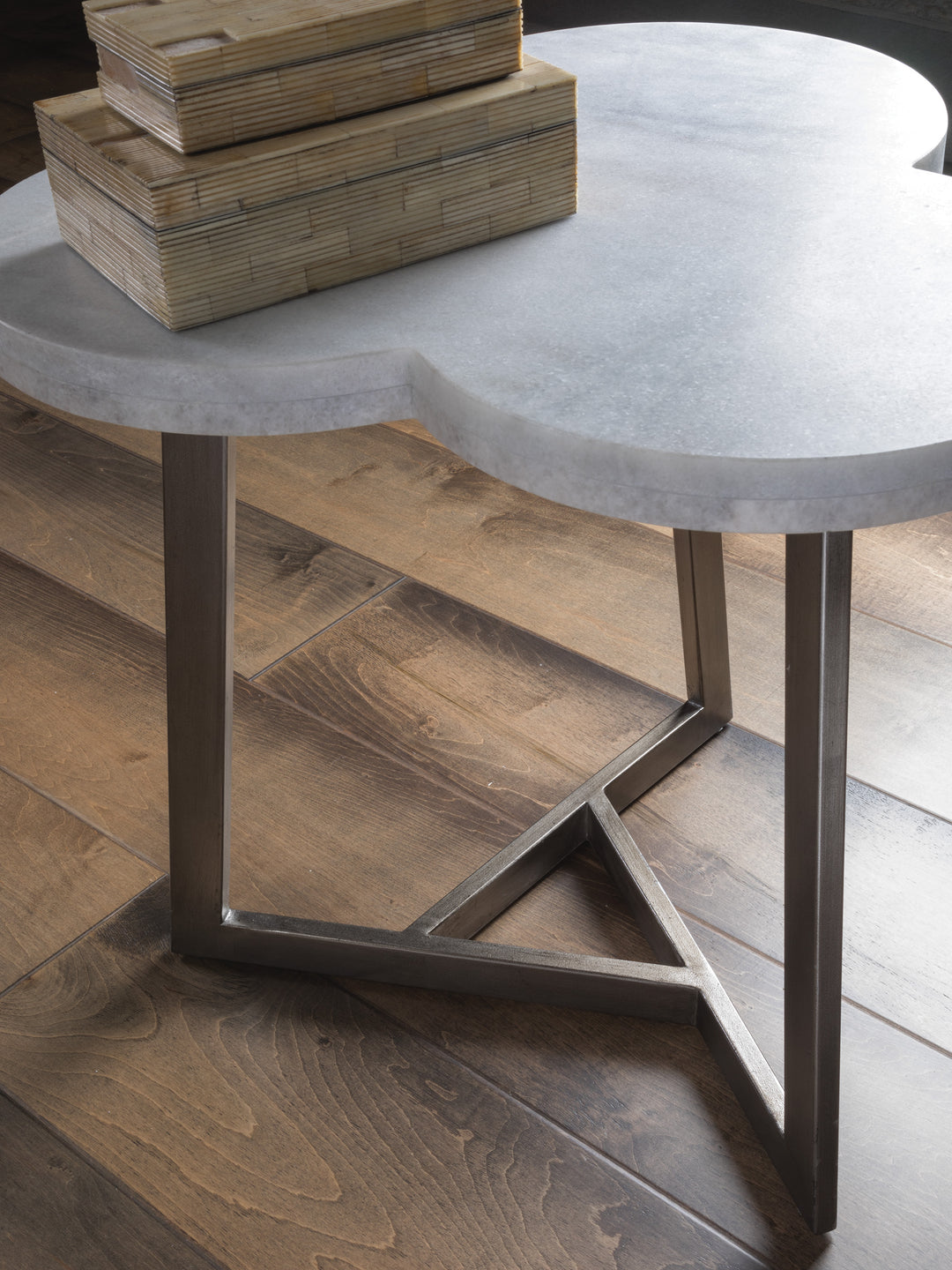 American Home Furniture | Artistica Home  - Signature Designs Aristo Clover End Table