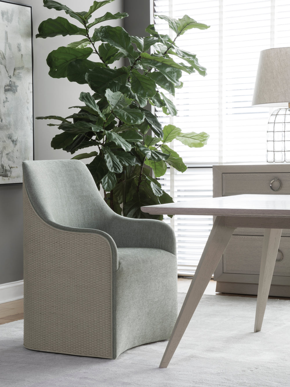 American Home Furniture | Artistica Home  - Signature Designs Riley Woven Arm Chair