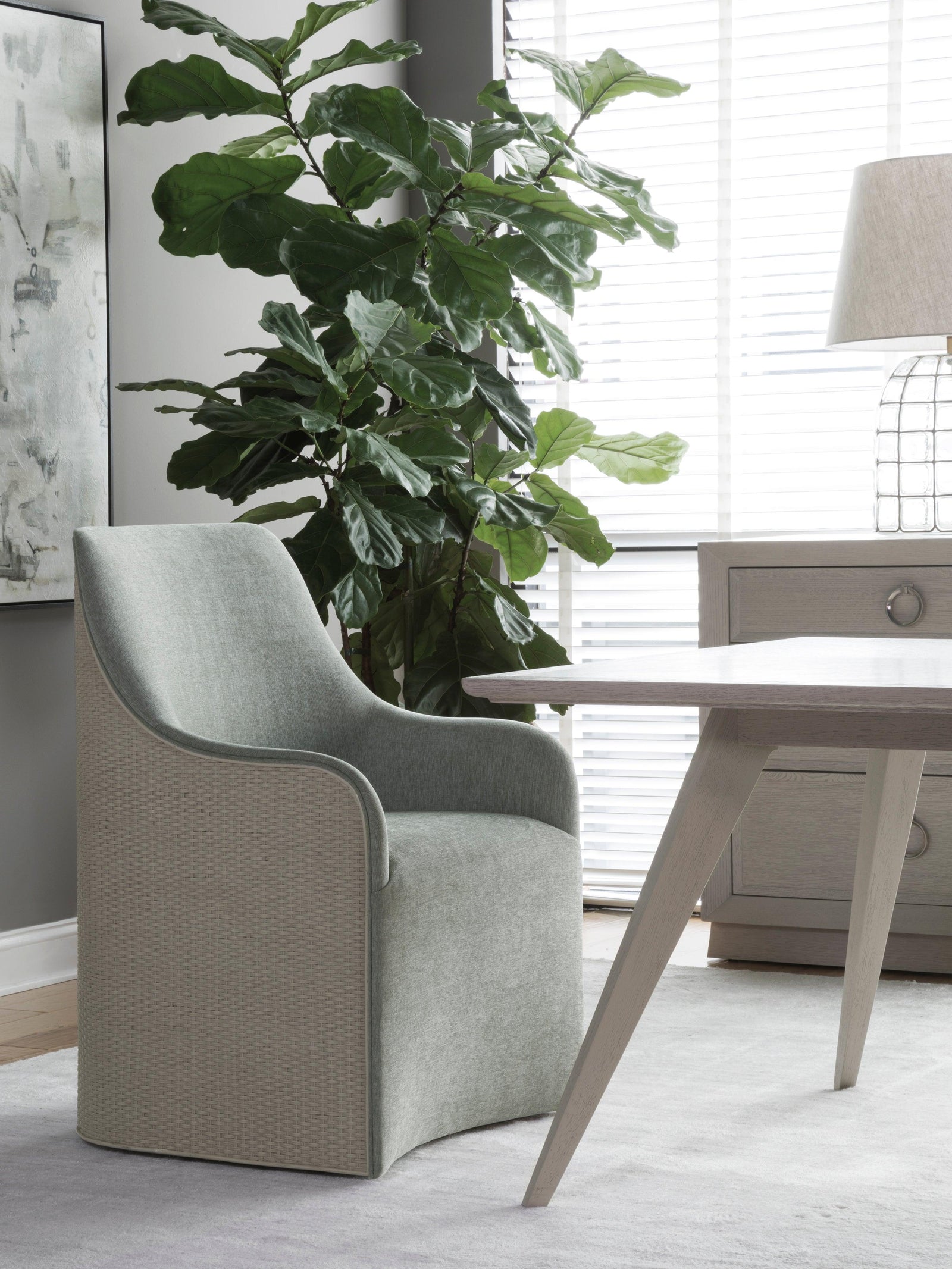 Artistica Home Signature Designs Riley Woven Arm Chair - Set of 2 DINING CHAIRS