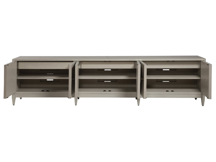 American Home Furniture | Artistica Home  - Signature Designs Logan Convertible Long Media Console/Buffet