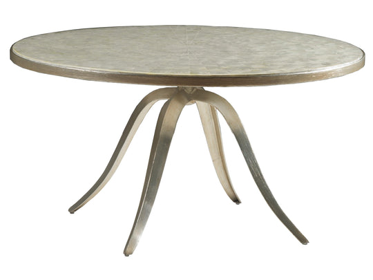 Artistica Home Signature Designs Capiz Round Cocktail COFFEE TABLES