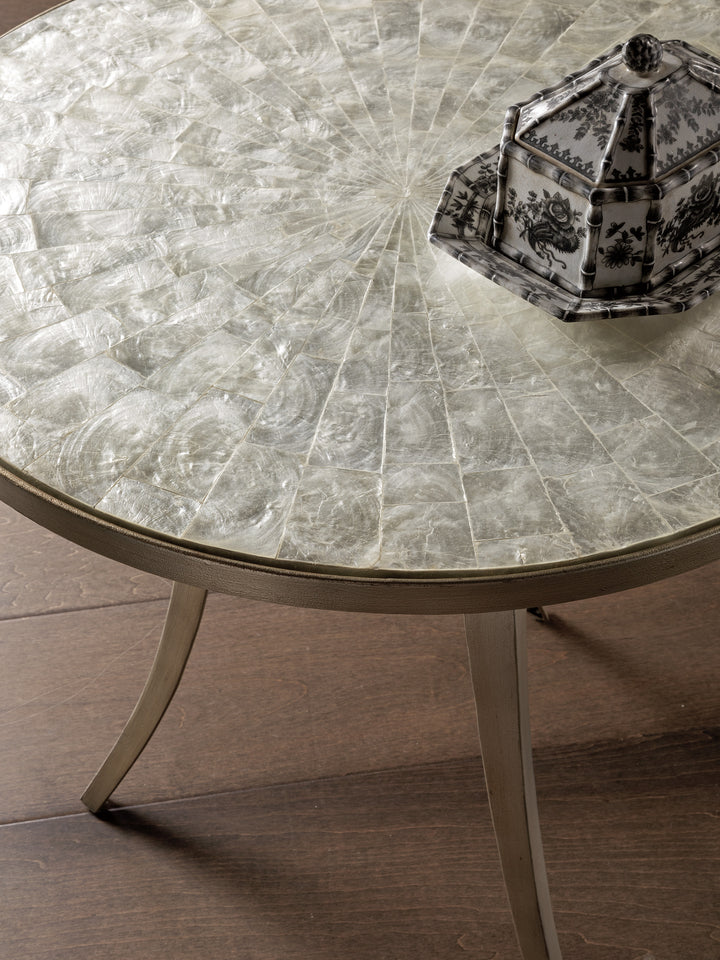 American Home Furniture | Artistica Home  - Signature Designs Capiz Round End Table