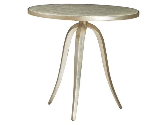 Artistica Home Signature Designs Capiz Round End Table ACCENT TABLES