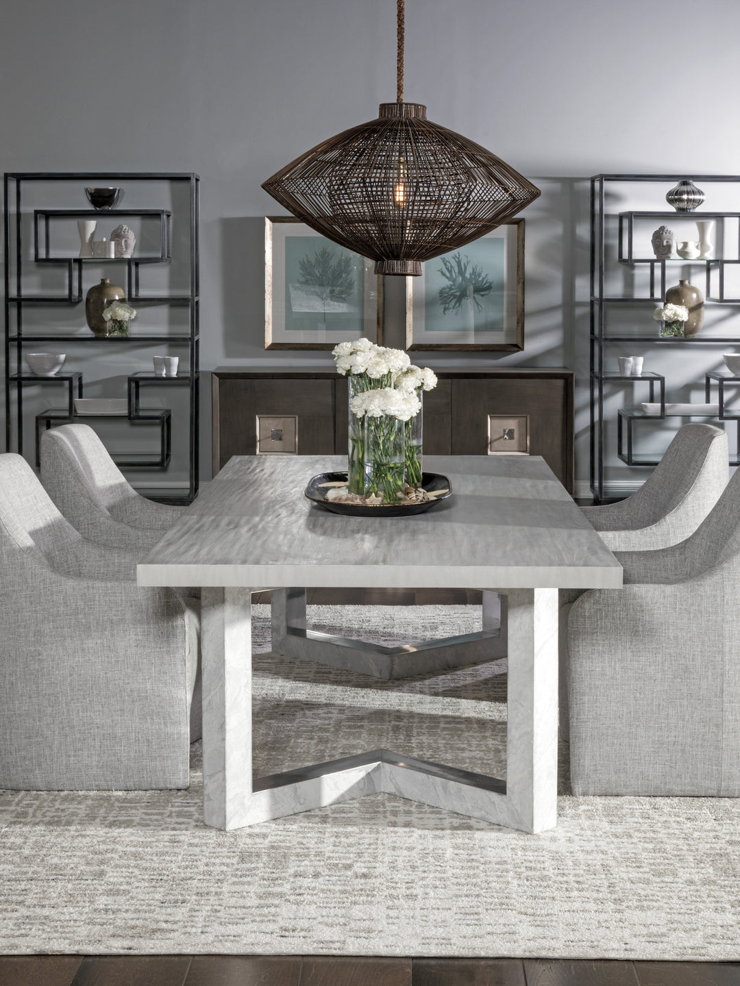 American Home Furniture | Artistica Home  - Signature Designs Heller Rectangular Dining Table
