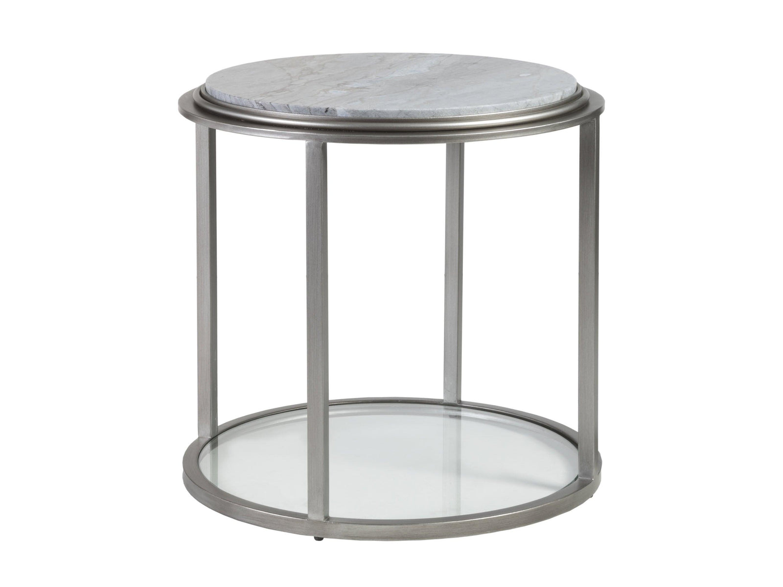 Artistica Home Signature Designs Treville Round End Table ACCENT TABLES