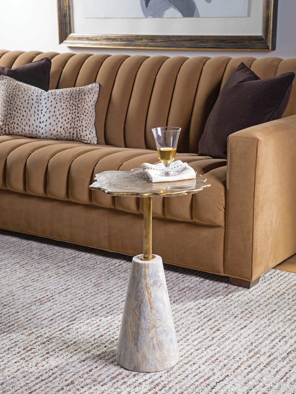 American Home Furniture | Artistica Home  - Signature Designs Moriarty Round Spot Table