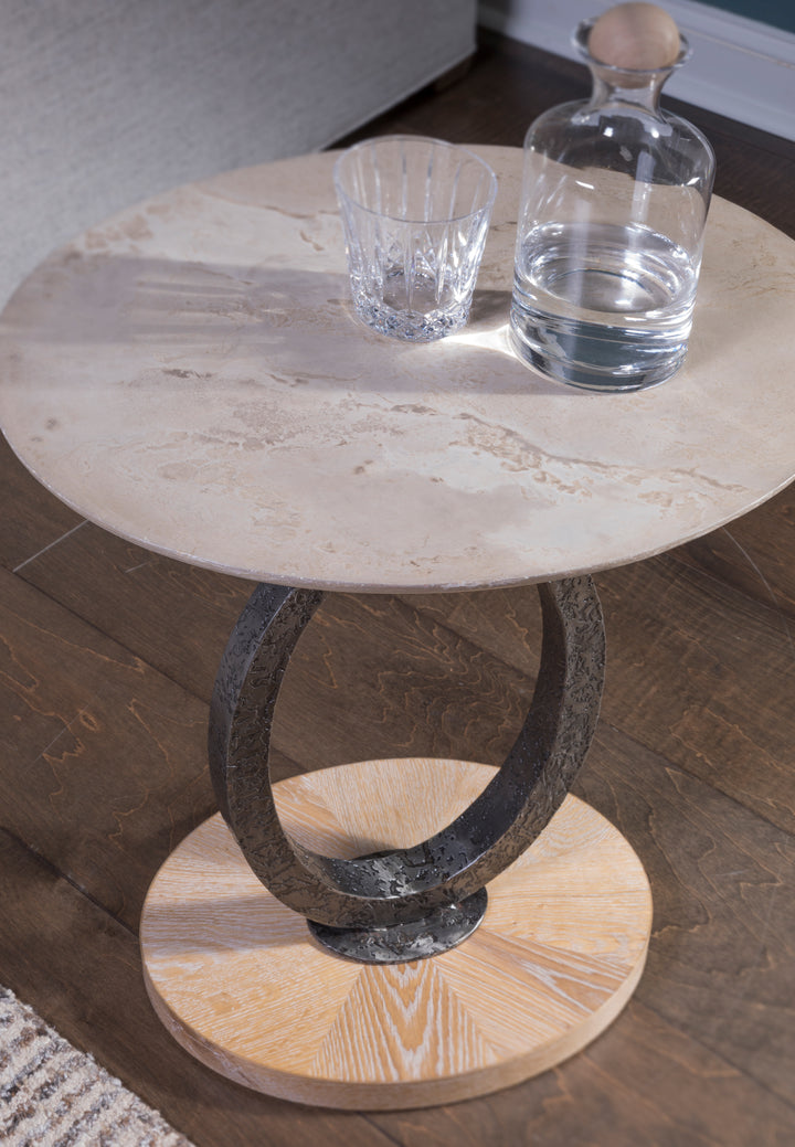 American Home Furniture | Artistica Home  - Signature Designs Clement Oval Spot Table