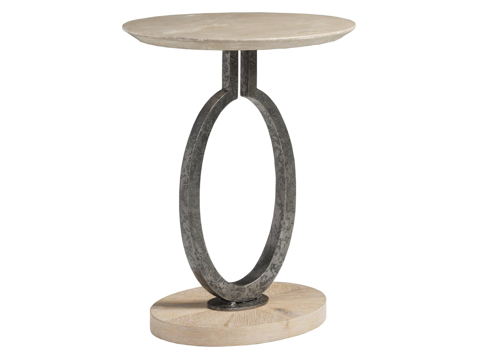 Artistica Home Signature Designs Clement Oval Spot Table ACCENT TABLES