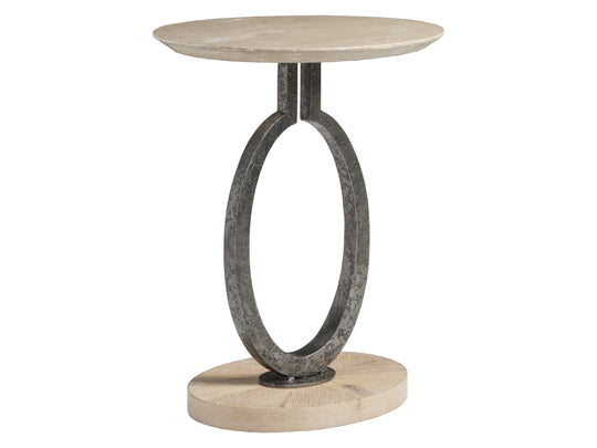 Artistica Home Signature Designs Clement Oval Spot Table ACCENT TABLES