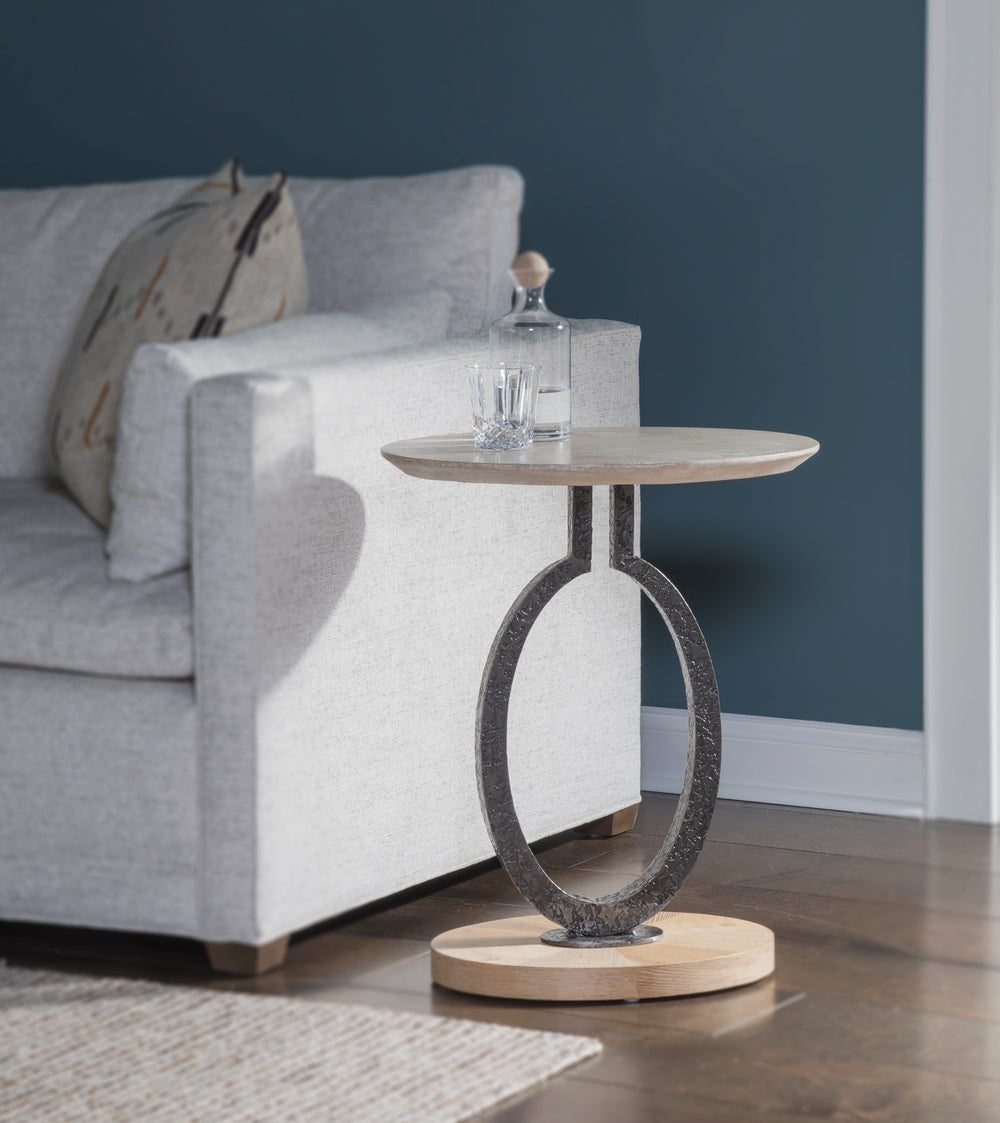 American Home Furniture | Artistica Home  - Signature Designs Clement Oval Spot Table