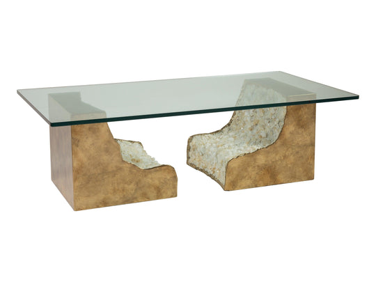 Artistica Home Signature Designs Apricity Rectangular Cocktail Table COFFEE TABLES