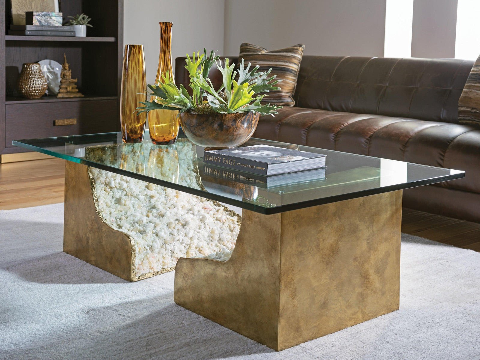Artistica Home Signature Designs Apricity Rectangular Cocktail Table COFFEE TABLES
