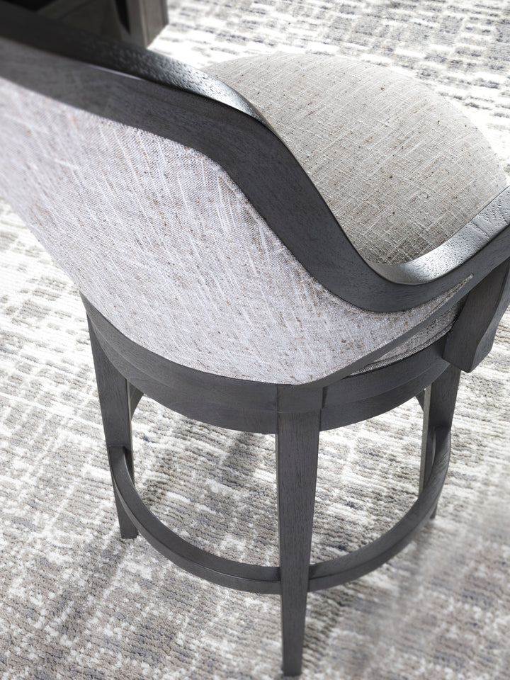 American Home Furniture | Artistica Home  - Appellation Upholstered Swivel Counter Stool