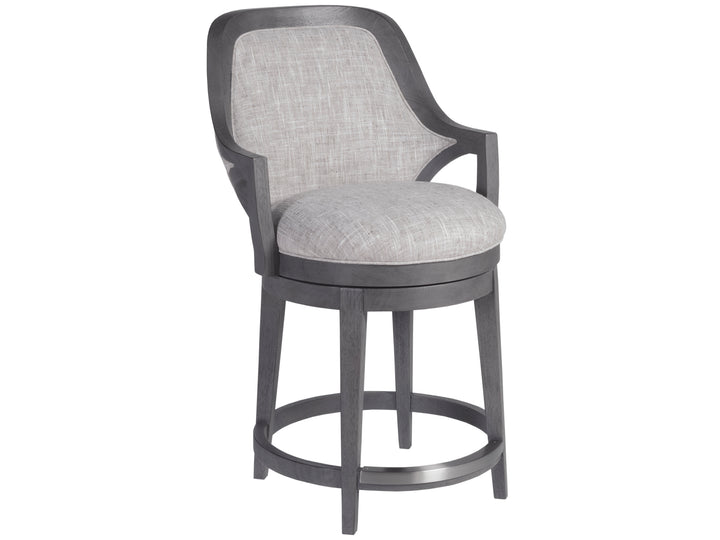 American Home Furniture | Artistica Home  - Appellation Upholstered Swivel Counter Stool