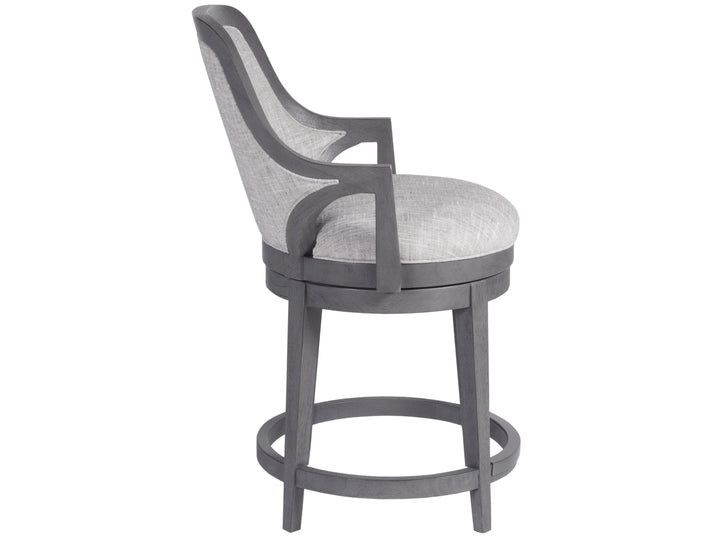 American Home Furniture | Artistica Home  - Appellation Upholstered Swivel Counter Stool