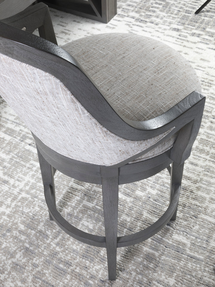 American Home Furniture | Artistica Home  - Appellation Upholstered Swivel Barstool