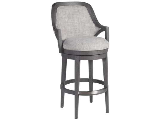 Artistica Home Appellation Upholstered Swivel Barstool BAR STOOLS + COUNTER STOOLS