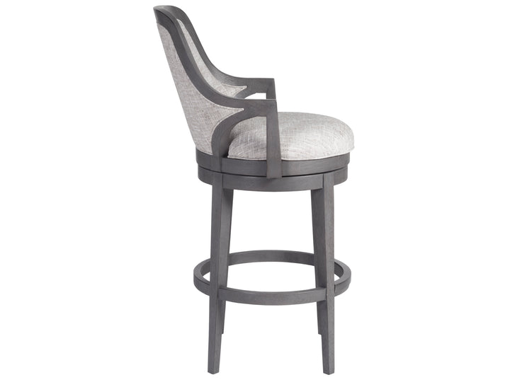 American Home Furniture | Artistica Home  - Appellation Upholstered Swivel Barstool