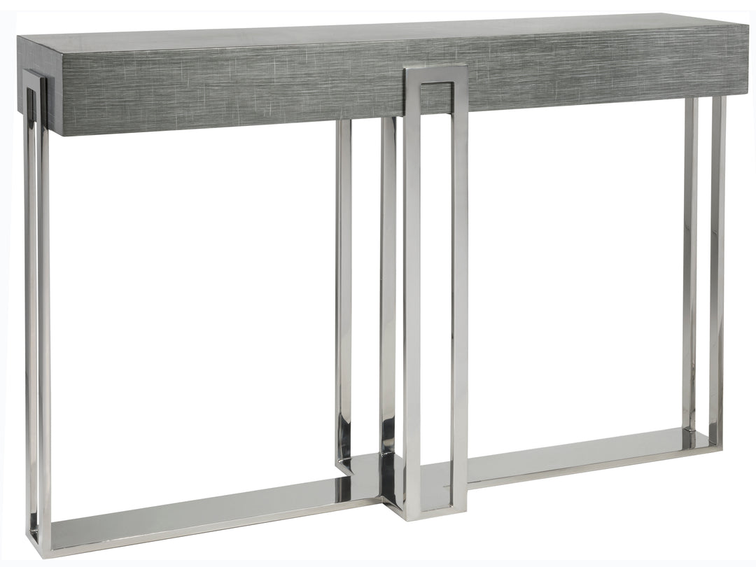 American Home Furniture | Artistica Home  - Signature Designs Iridium Console