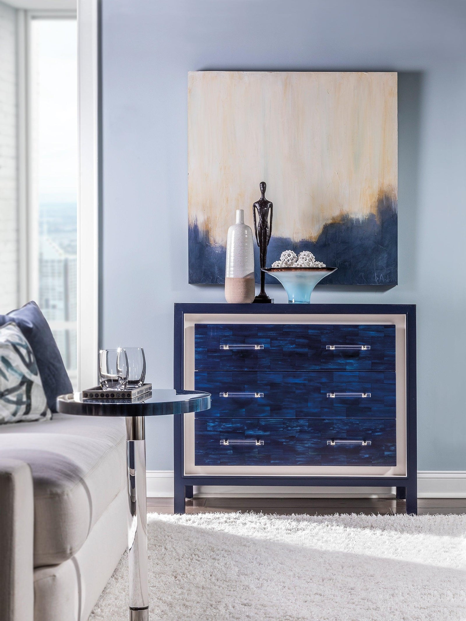 Artistica Home Signature Designs Invicta Hall Drawer SIDEBOARDS + CREDENZAS