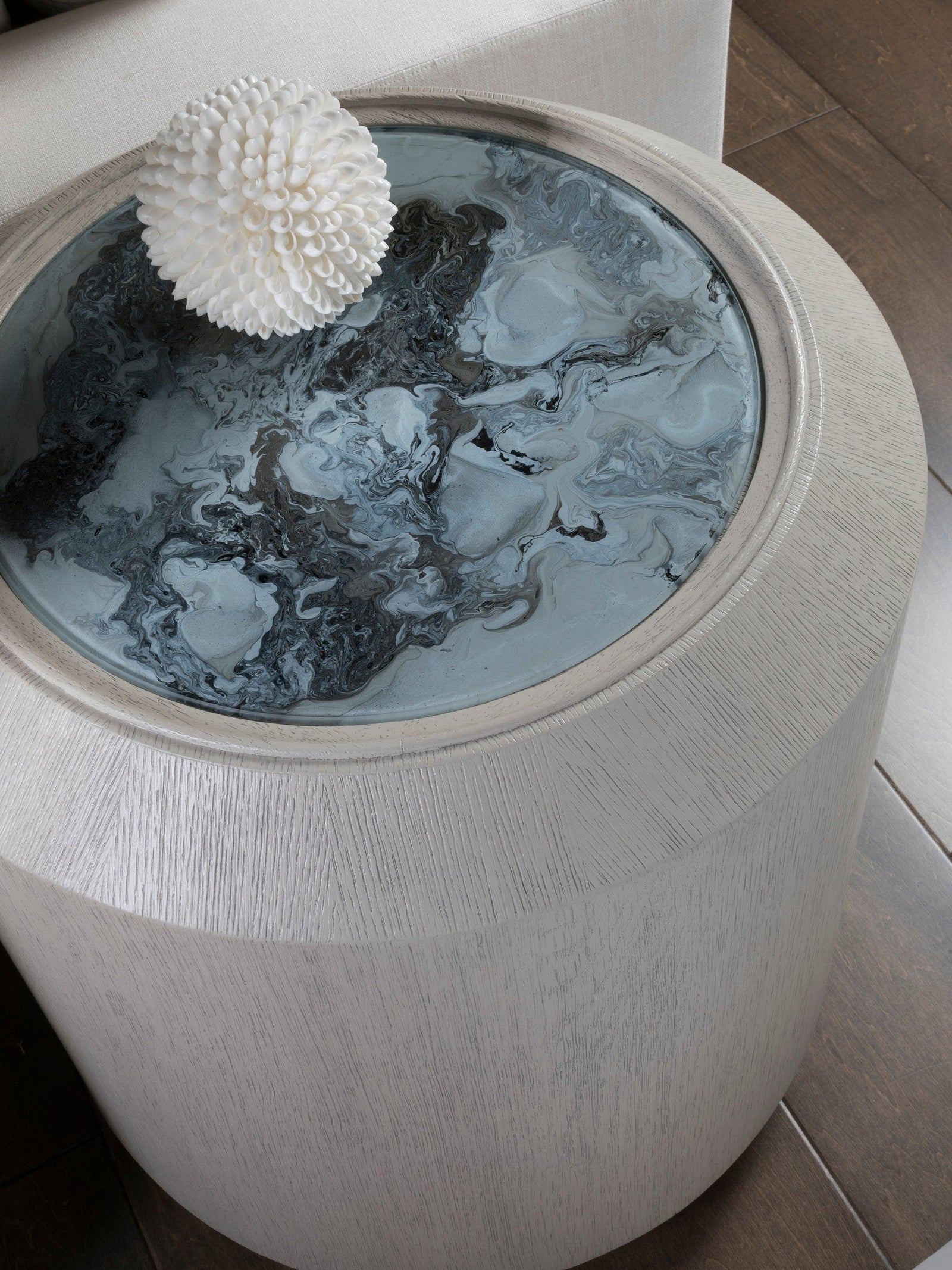 Artistica Home Signature Designs Metaphor Round End Table ACCENT TABLES