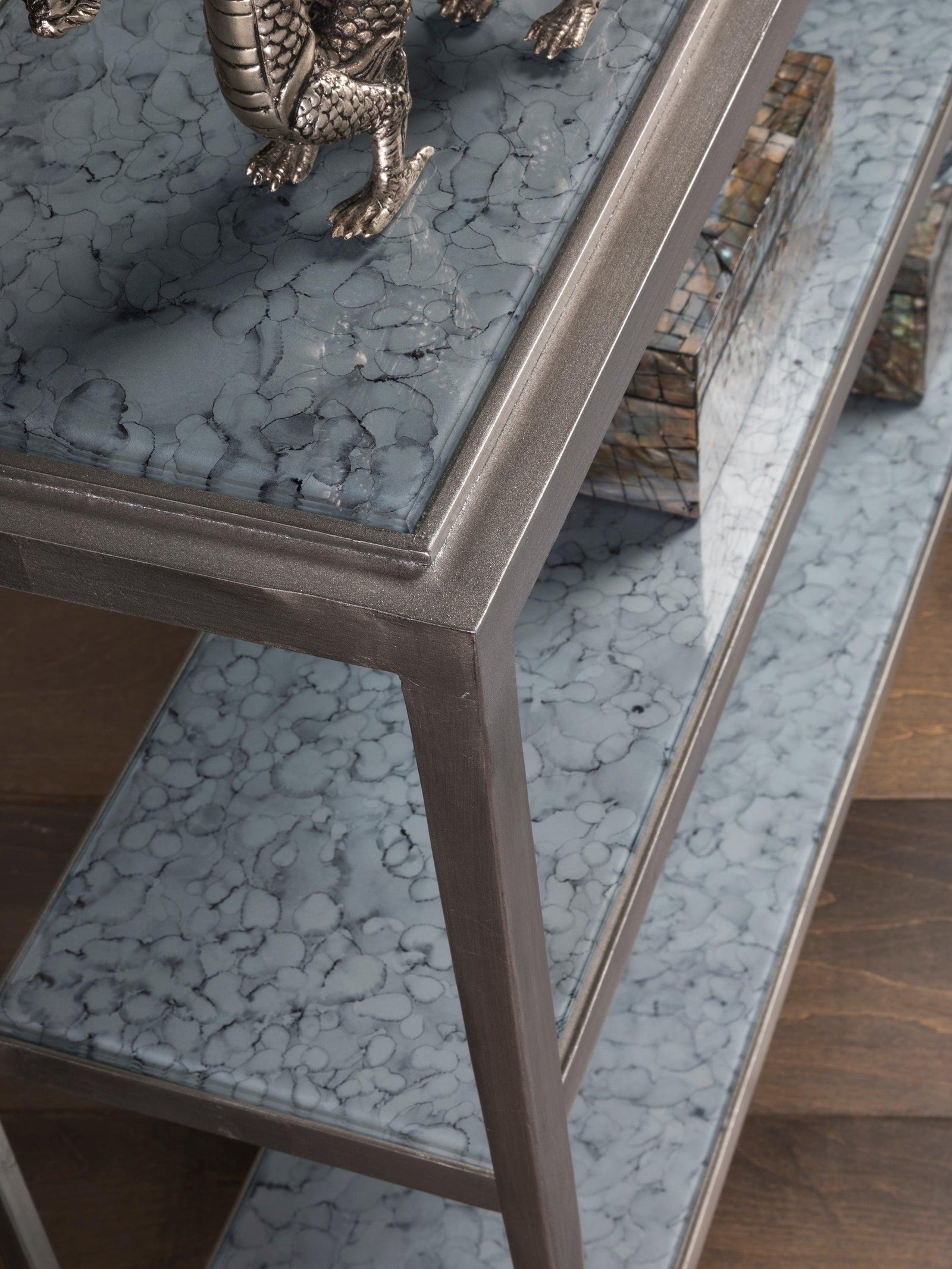 Artistica Home Signature Designs Sashay Silver Console CONSOLE TABLES