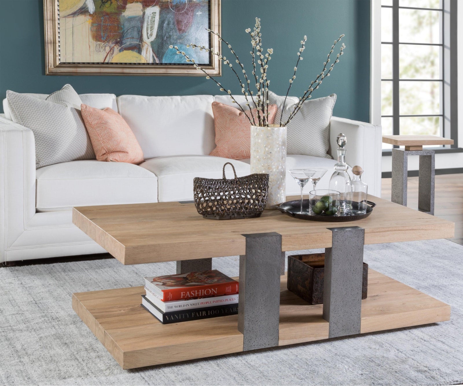Artistica Home Verite Rectangular Cocktail Table COFFEE TABLES