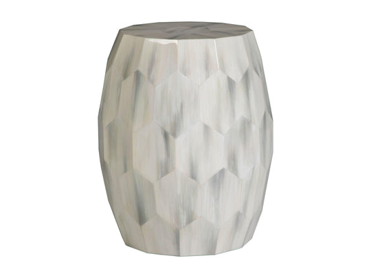 Artistica Home Signature Designs Bello Faceted Drum Table ACCENT TABLES