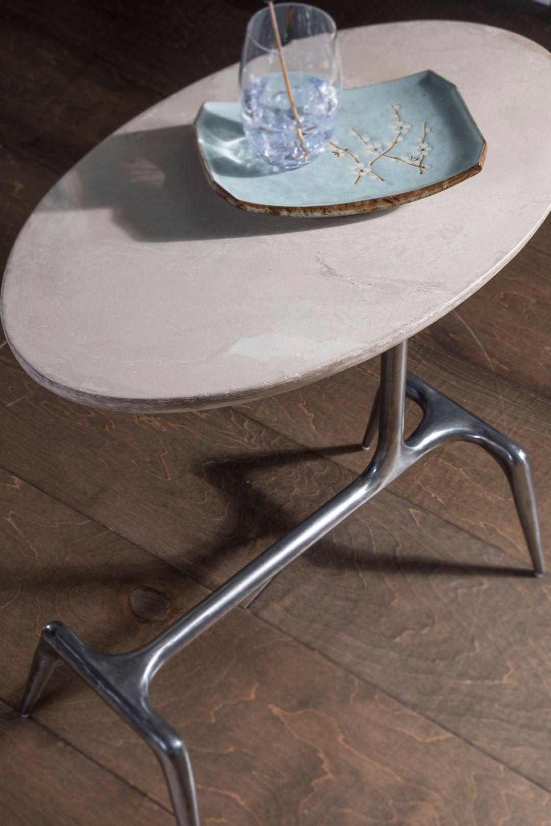 American Home Furniture | Artistica Home  - Signature Designs Wilder Oval Spot Table