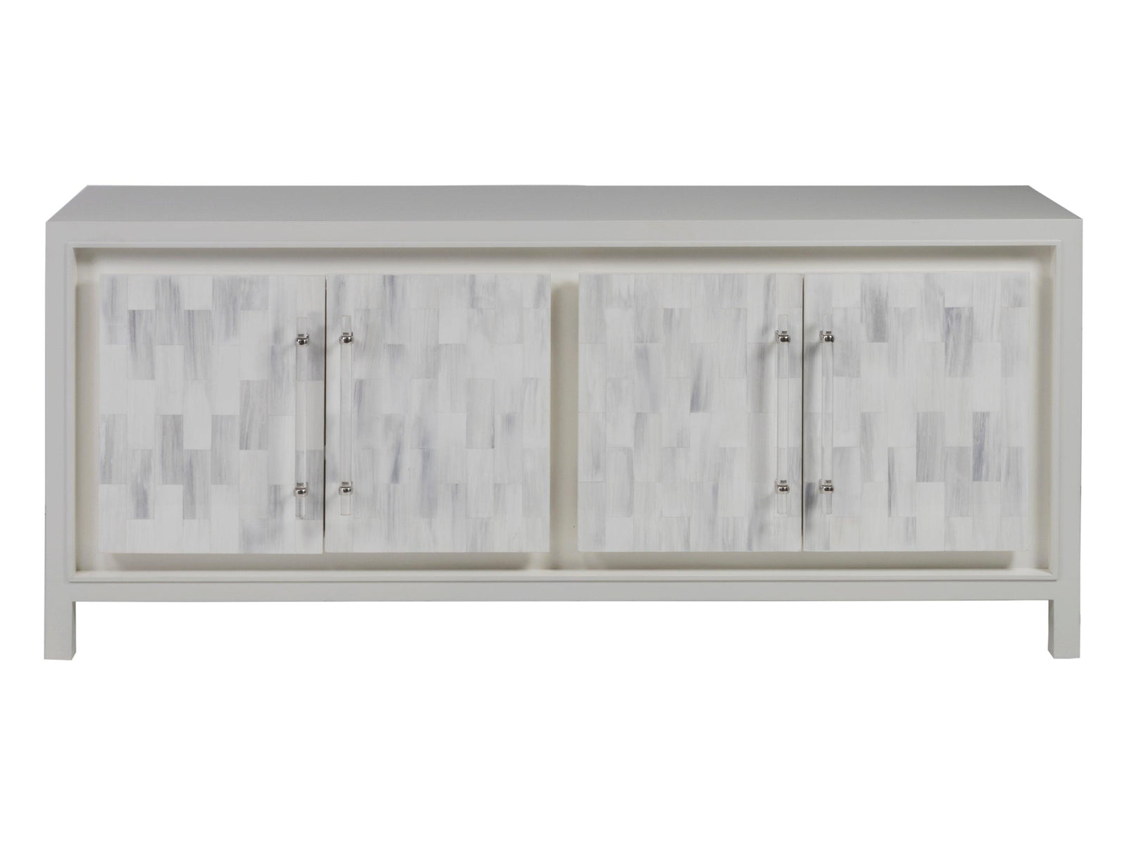 Artistica Home Signature Designs Elation White Media Console MEDIA + TV STANDS