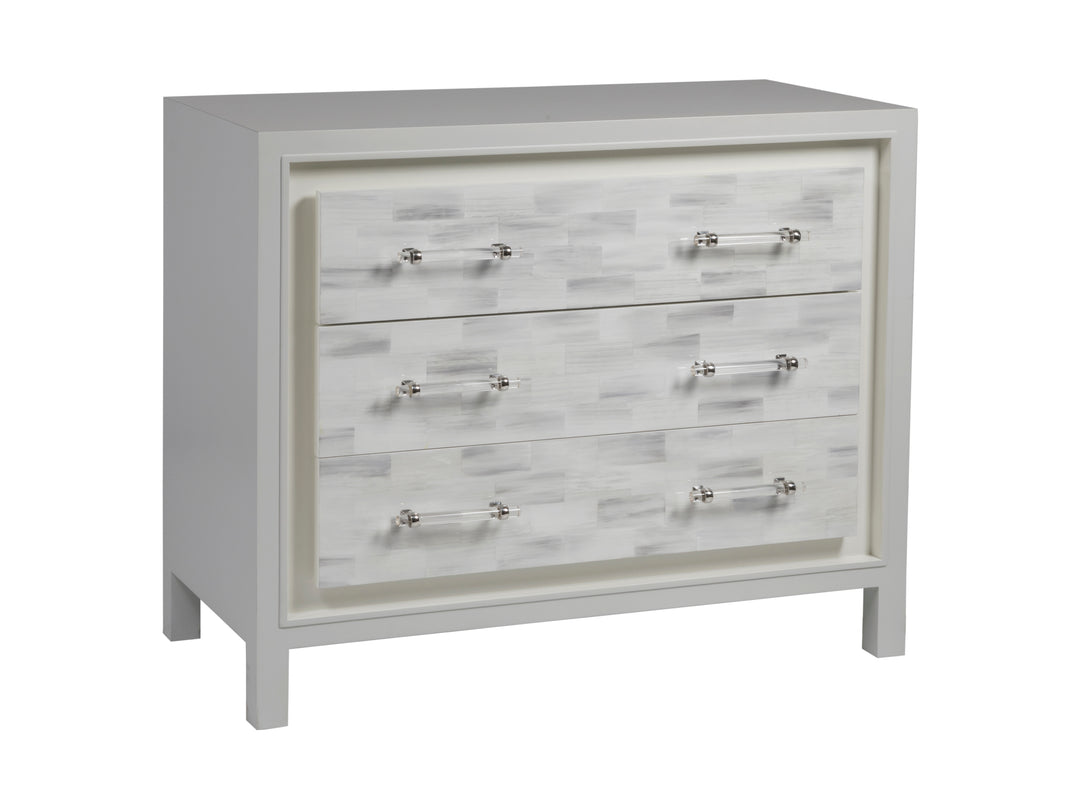 American Home Furniture | Artistica Home  - Signature Designs Elation White Hall Chest