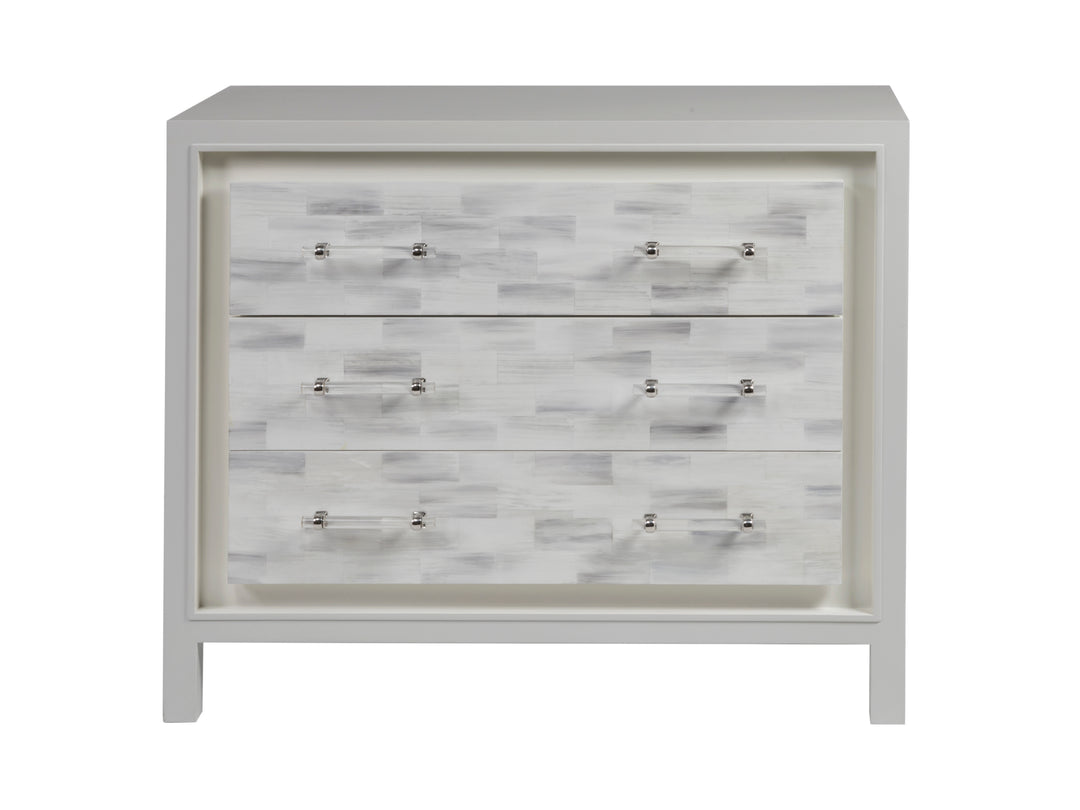 American Home Furniture | Artistica Home  - Signature Designs Elation White Hall Chest