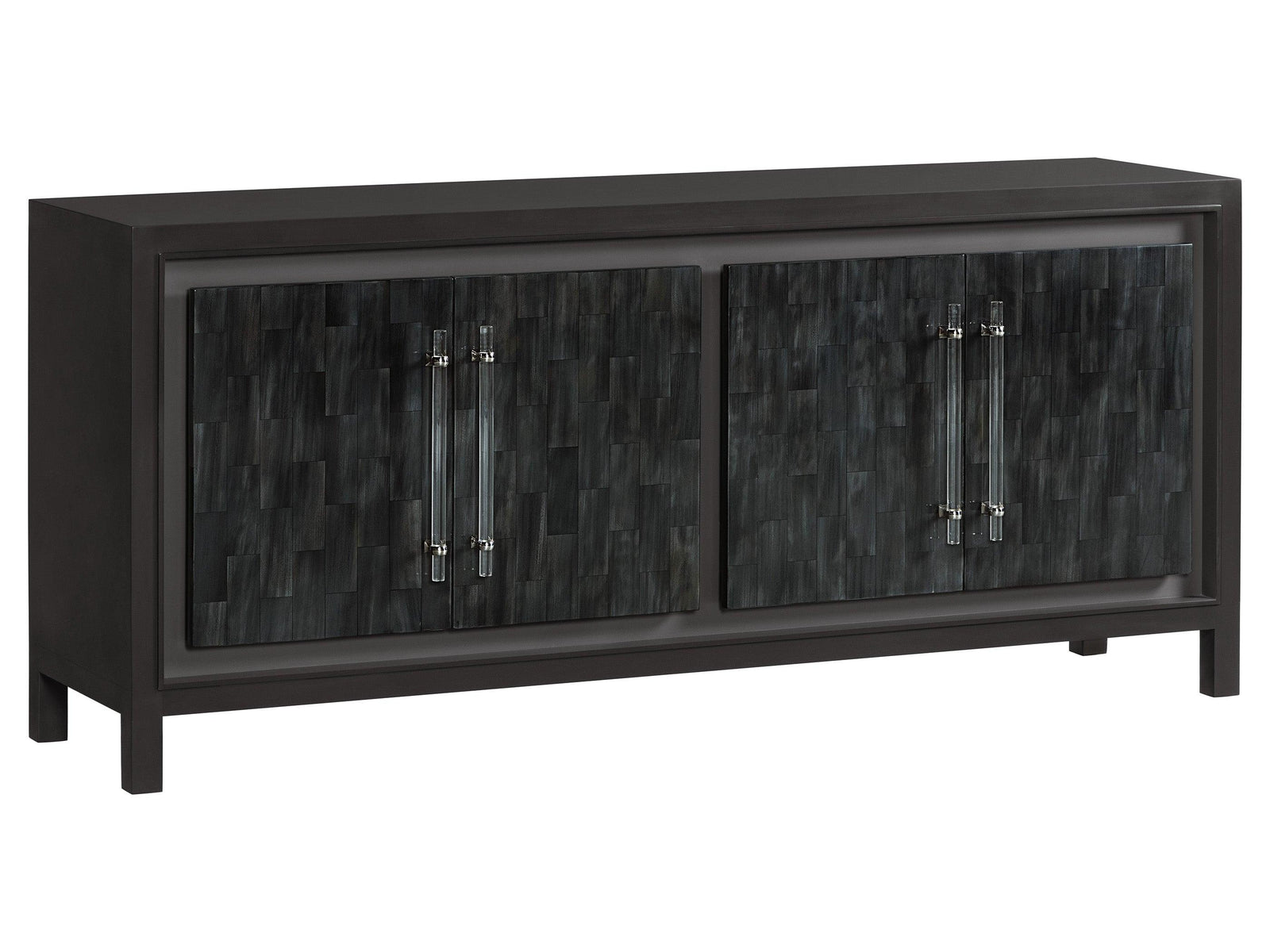 Artistica Home Signature Designs Elation Gray Media Console MEDIA + TV STANDS