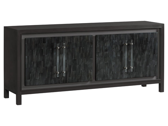 Artistica Home Signature Designs Elation Gray Media Console MEDIA + TV STANDS