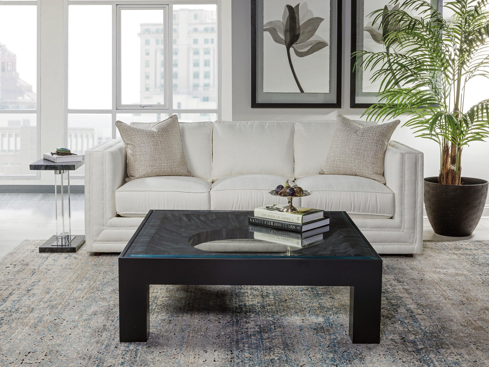 Artistica Home Signature Designs Elation Gray Square Cocktail Table COFFEE TABLES