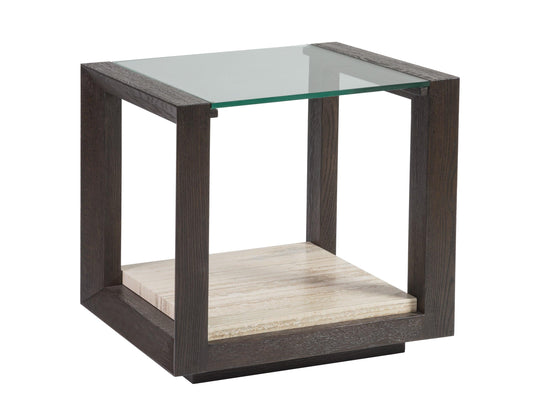 Artistica Home Signature Designs Venerato Rectangular End Table ACCENT TABLES