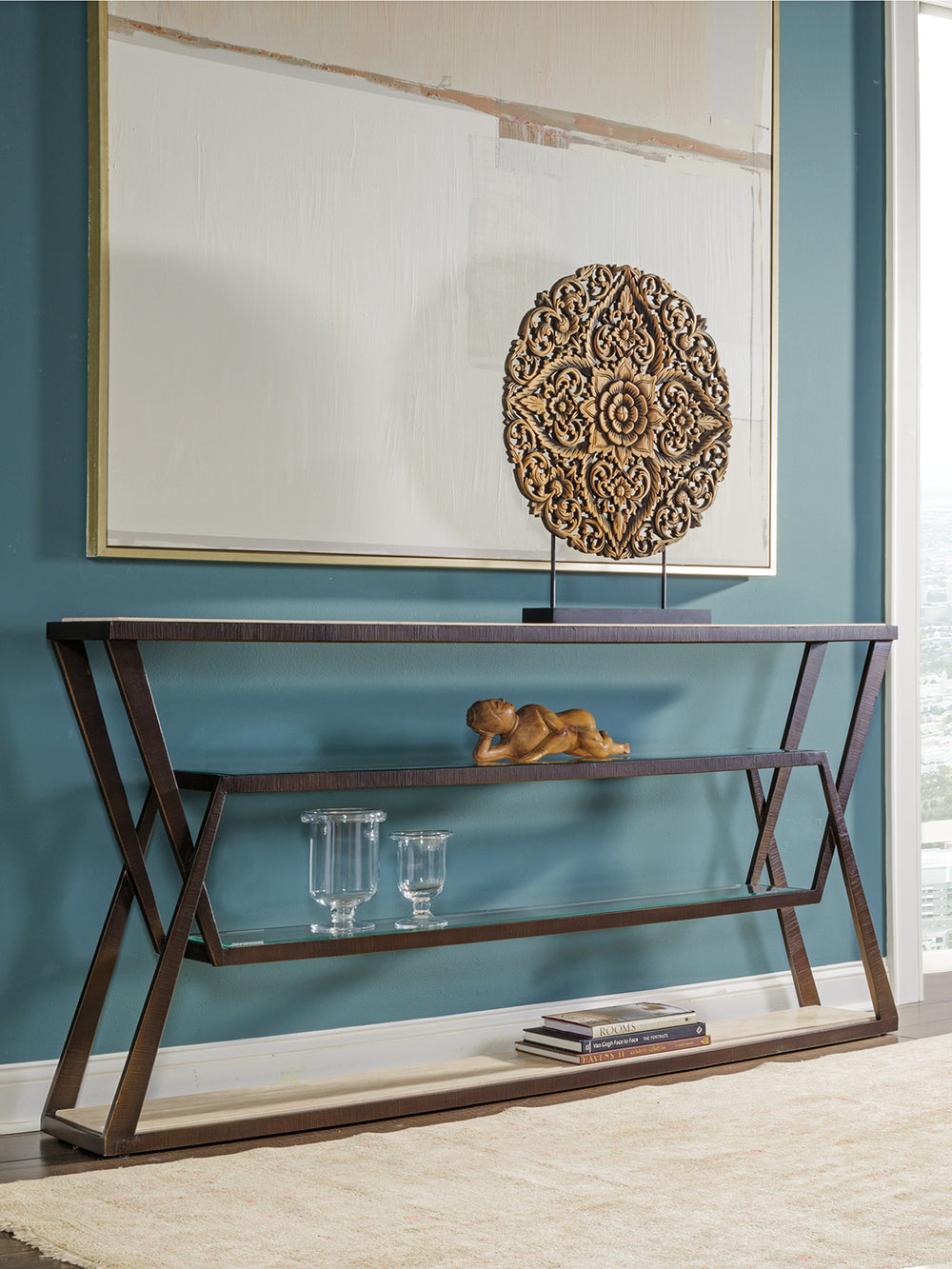 American Home Furniture | Artistica Home  - Signature Designs Adamo Cafe Console