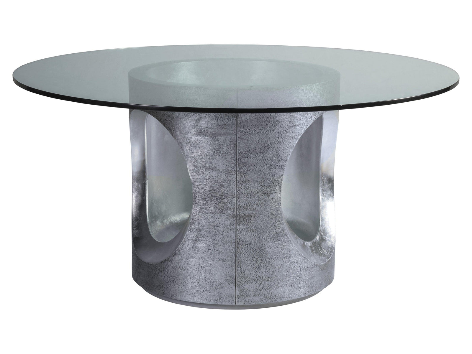 Artistica Home Signature Designs Circa Round Dining Table With Glass Top DINING TABLES