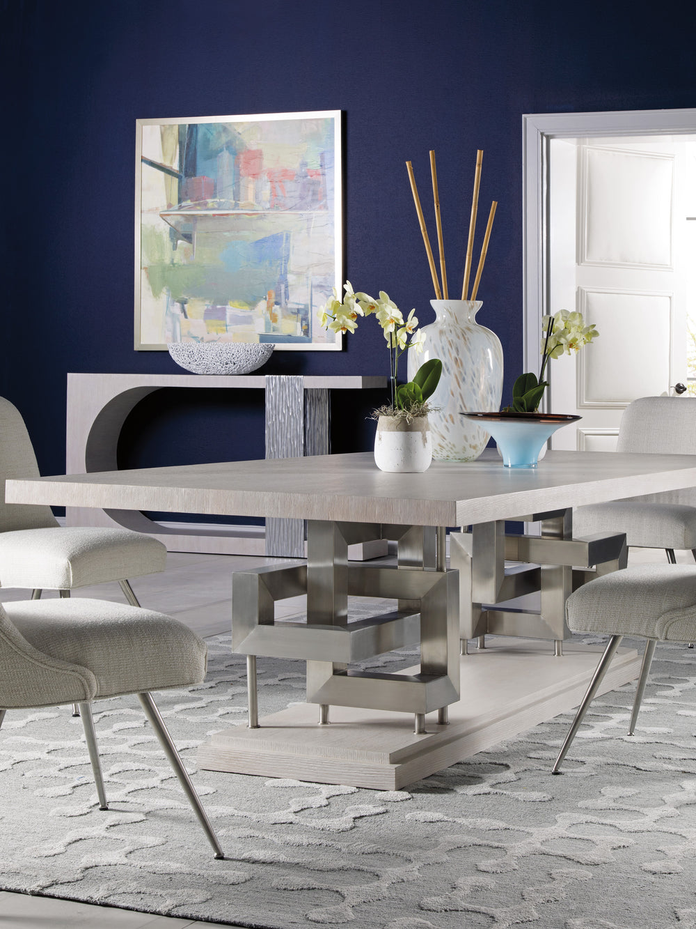 American Home Furniture | Artistica Home  - Signature Designs Pazzo Rectangular Dining Table