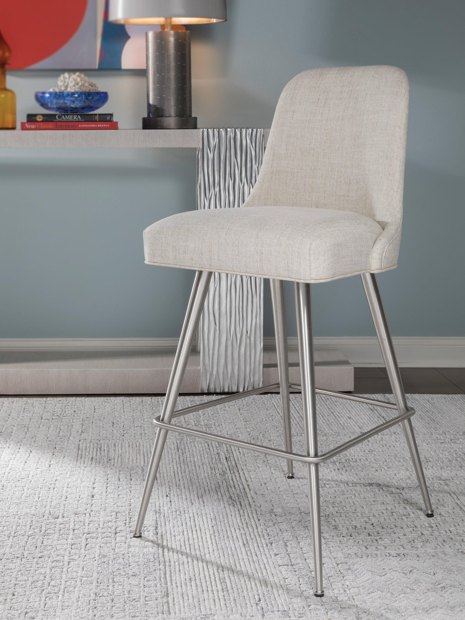 Artistica Home Signature Designs Dinah Swivel Barstool BAR STOOLS + COUNTER STOOLS