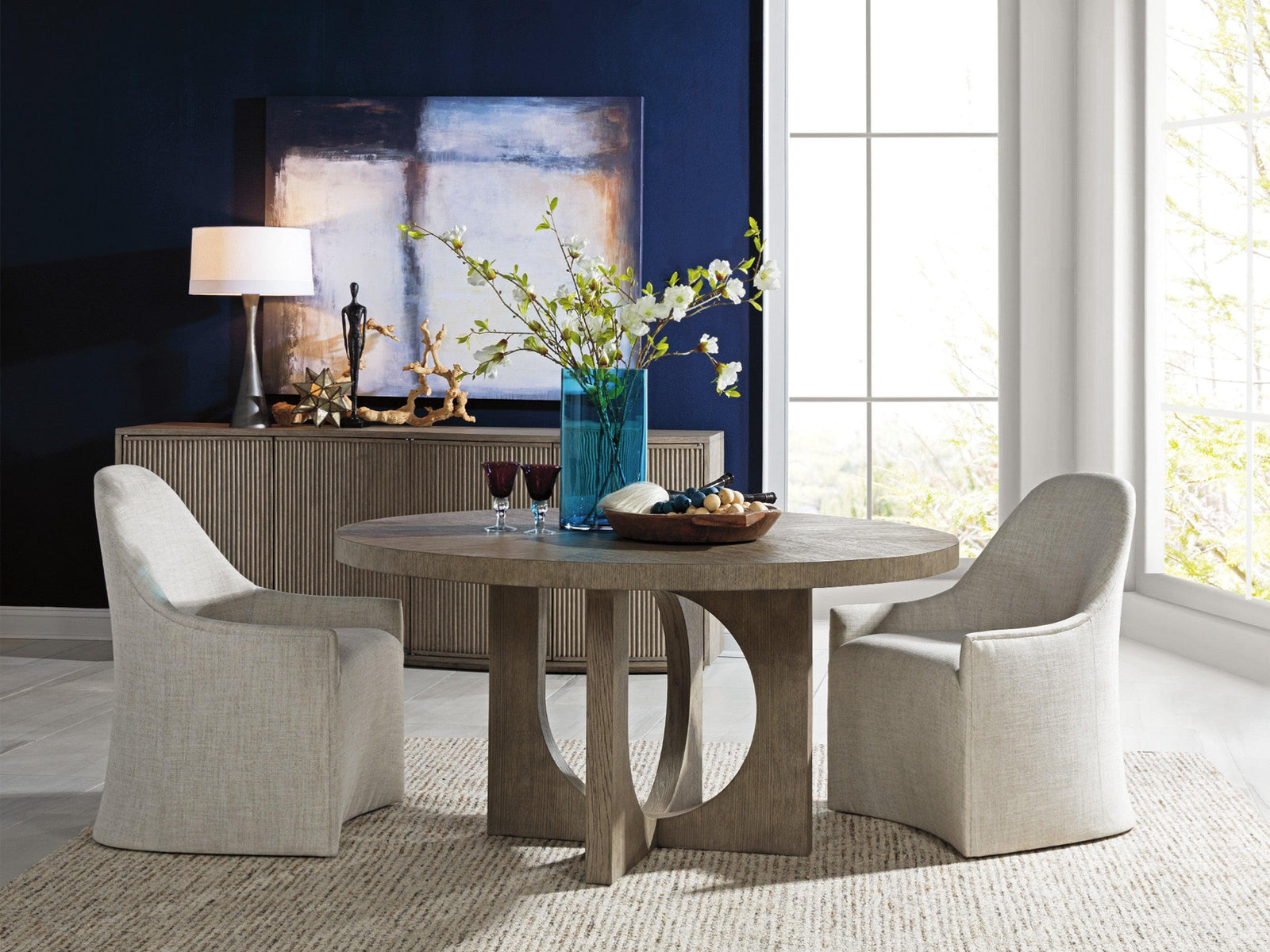 Artistica Home Signature Designs Apostrophe Round Dining Table DINING TABLES