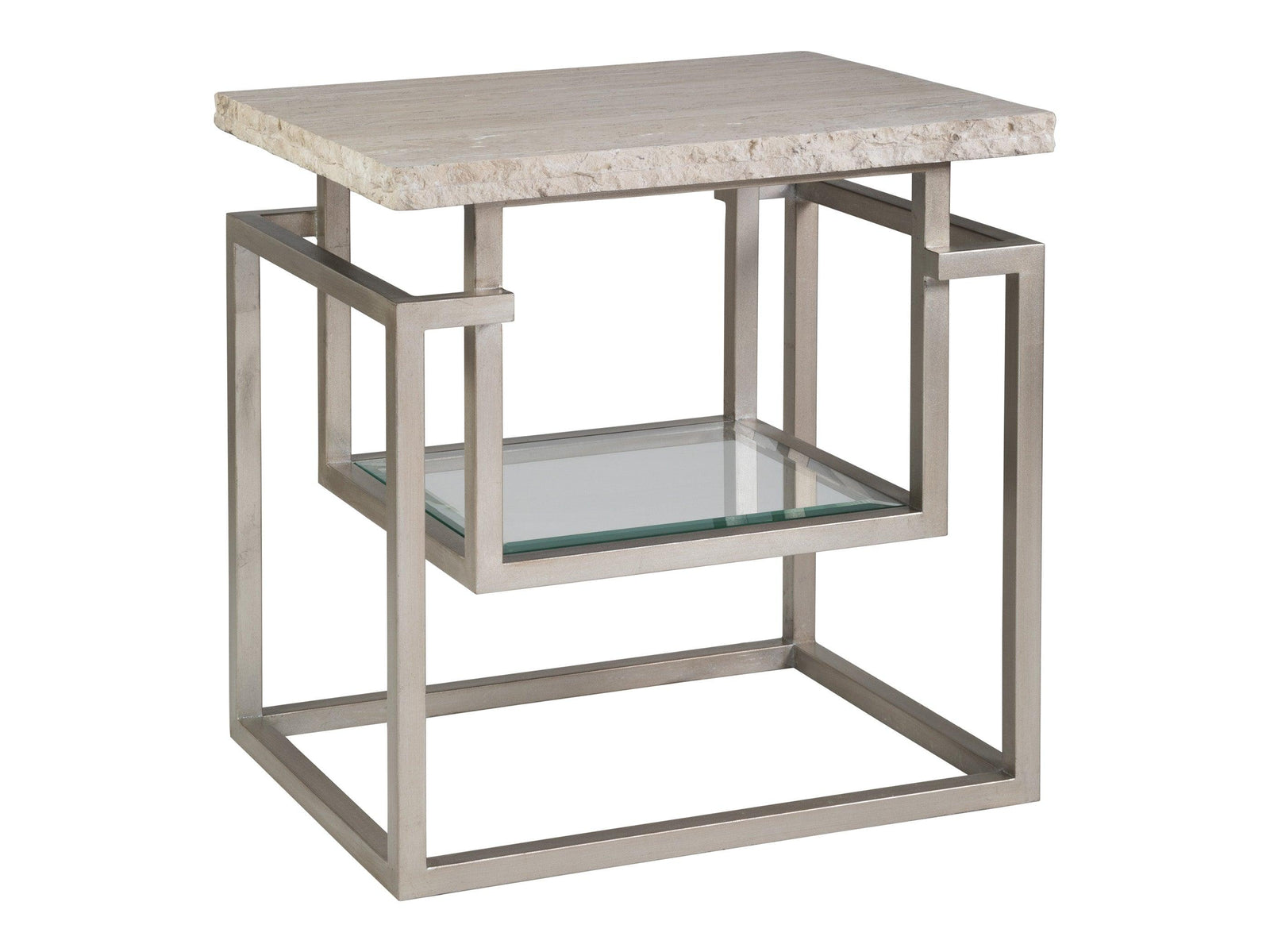 Artistica Home Signature Designs Theo Rectangular End Table ACCENT TABLES