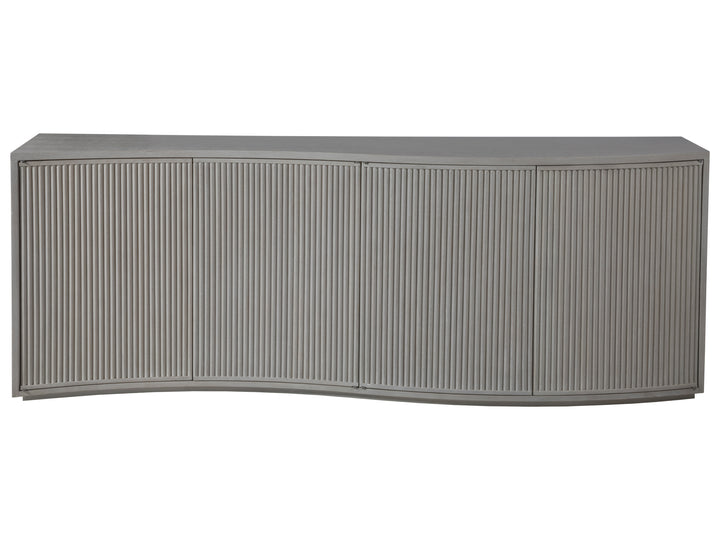 American Home Furniture | Artistica Home  - Signature Designs Misty Gray Mavericks  Media Console