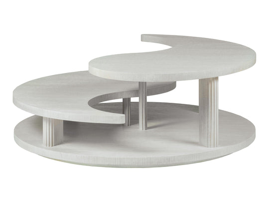 Artistica Home Signature Designs Misty Gray Yin Yang  Cocktail Table COFFEE TABLES
