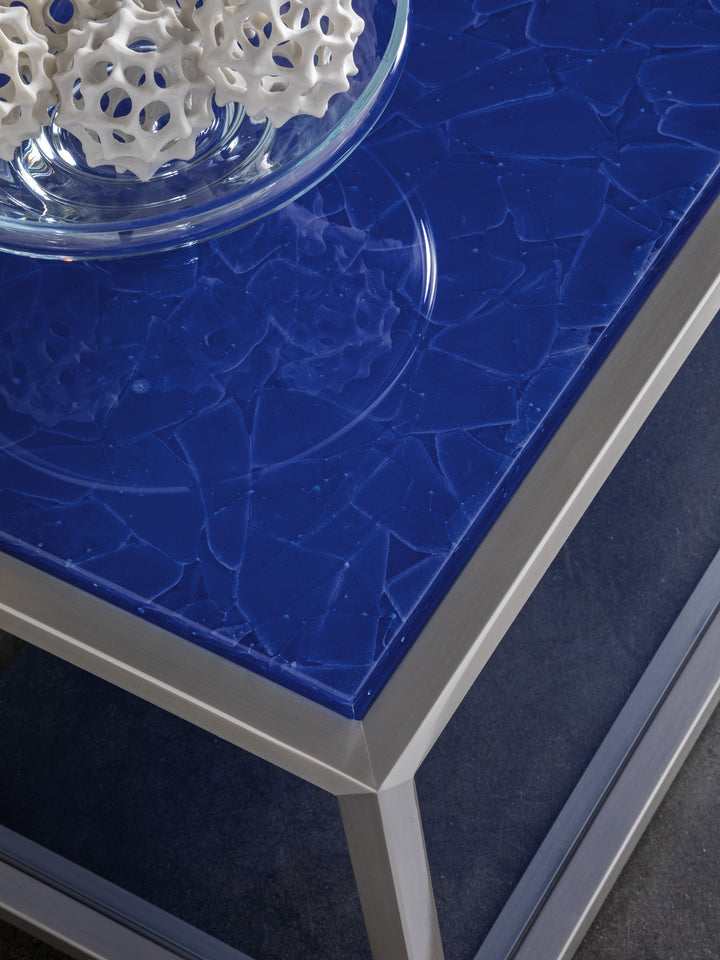 American Home Furniture | Artistica Home  - Signature Designs Ultramarine Rec Cocktail Table